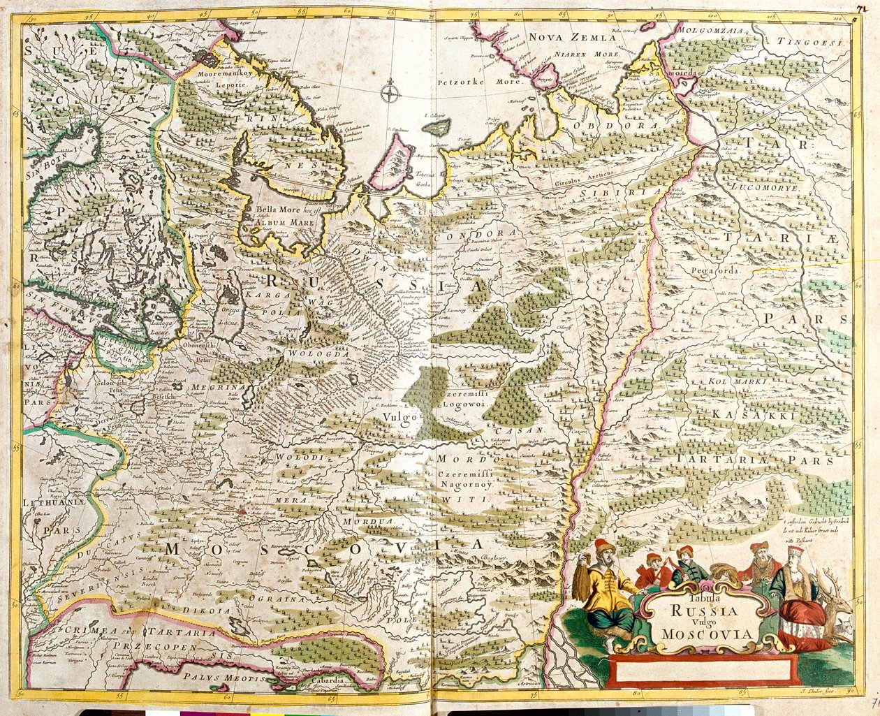Ryssland av Frederick de Wit