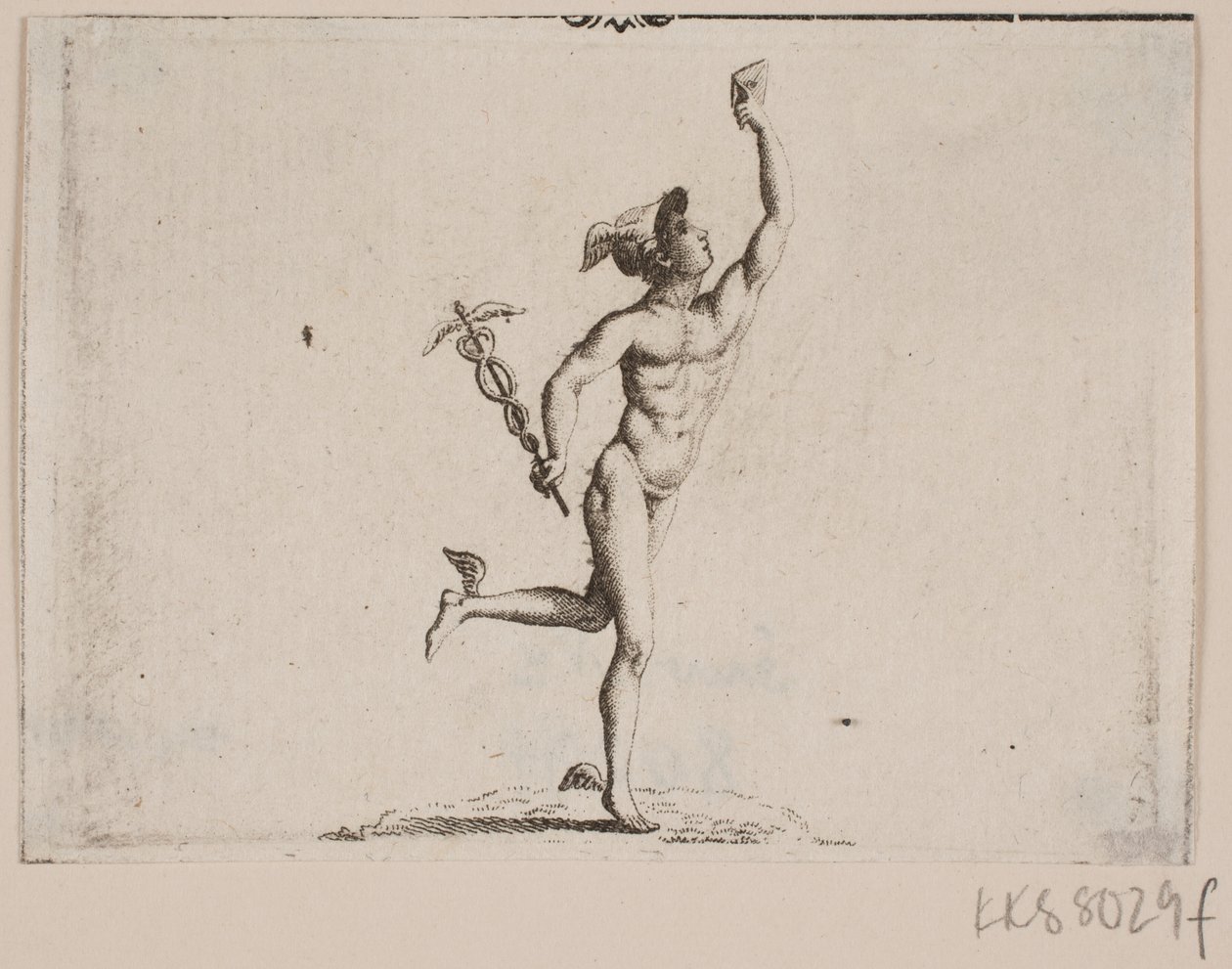 Merkurius av Frederik Ludvig  Bradt