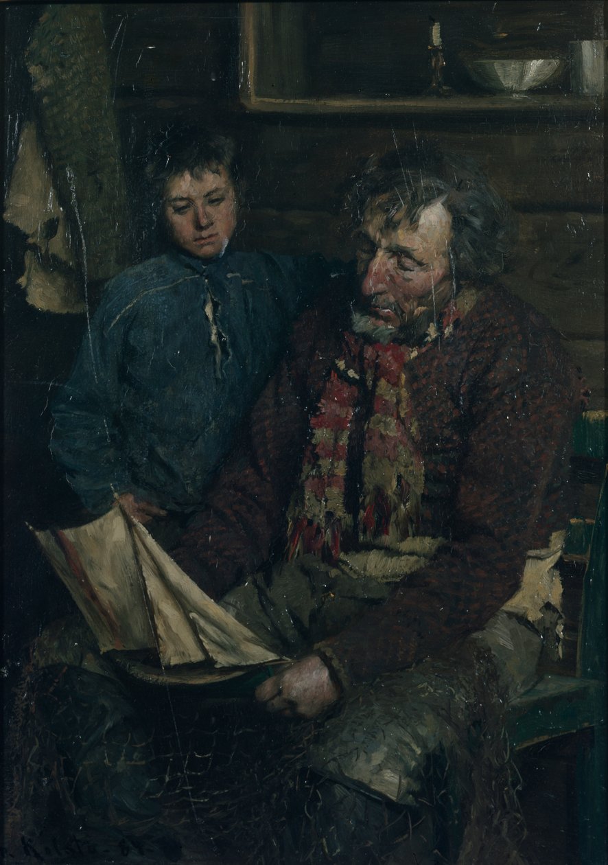 Fiskare och hans son av Fredrik Kolstoe