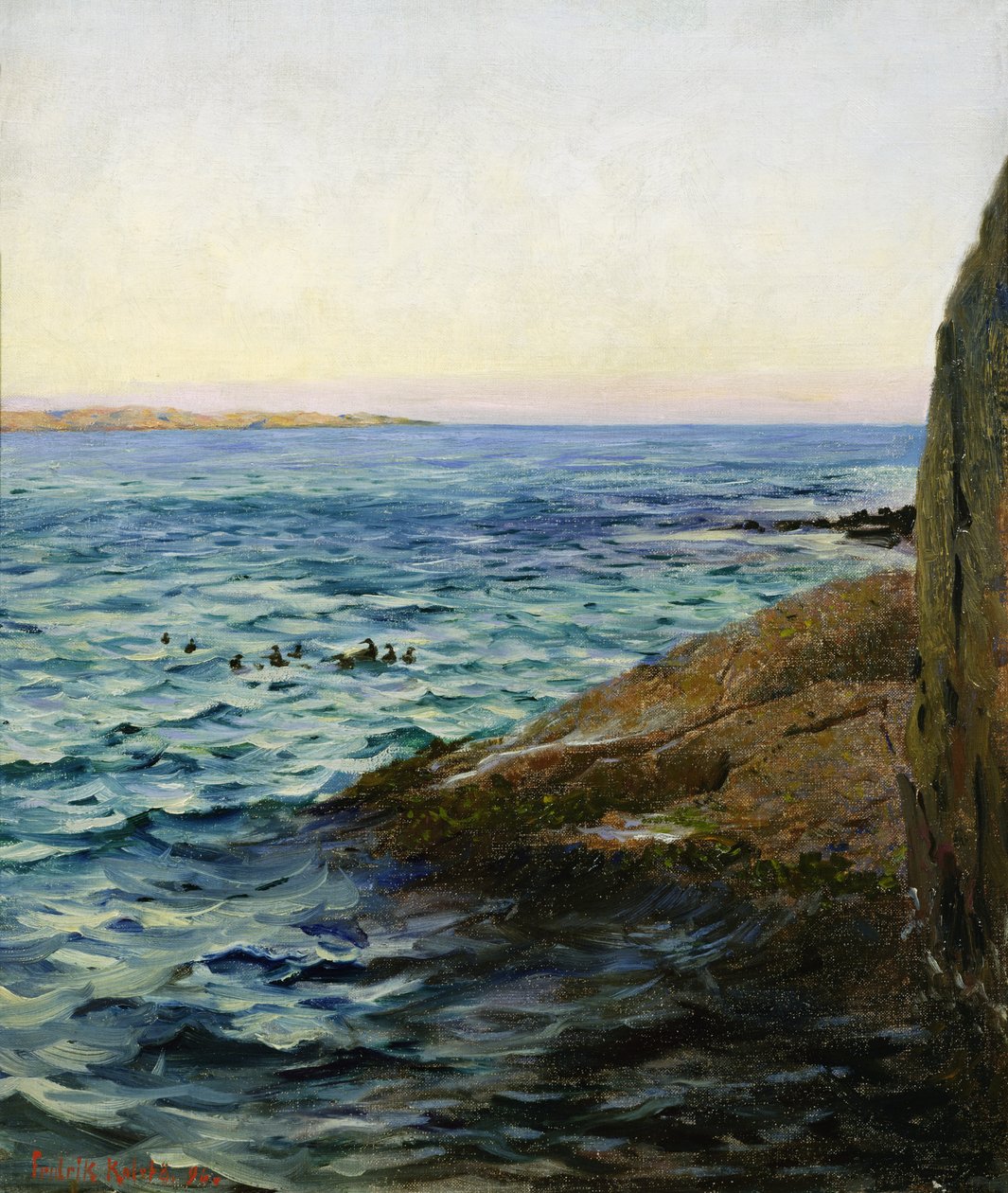 Sommarkväll av Fredrik Kolstoe