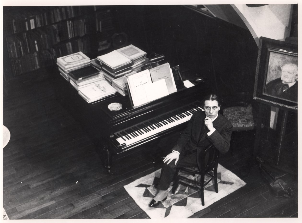 Alfred Cortot (1877-1962) av French Photographer