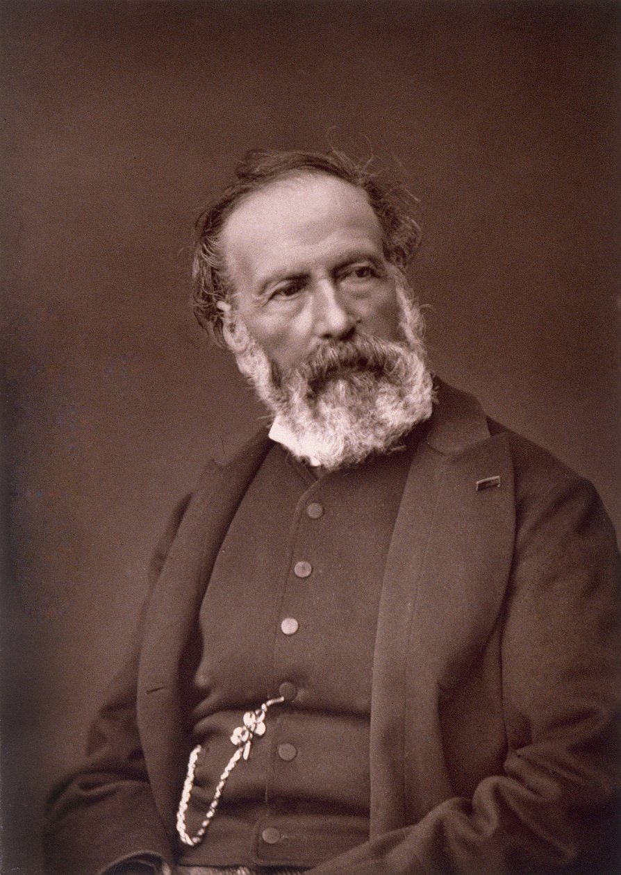 Antoine Etex (1808-88), från Contemporary Gallery, ca 1874-78 av French Photographer