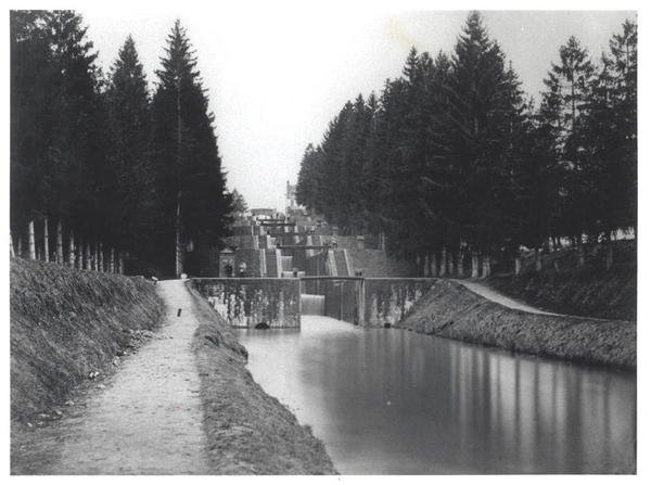 Kanalslussar på Canal de Briare av French Photographer