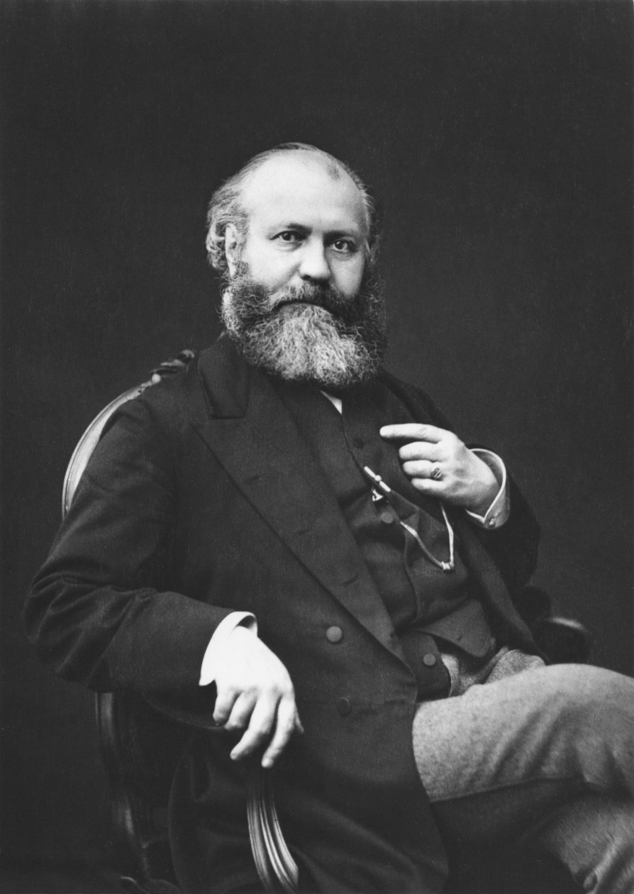 Charles-Francois Gounod (1818-93) sent 1800-tal av French Photographer