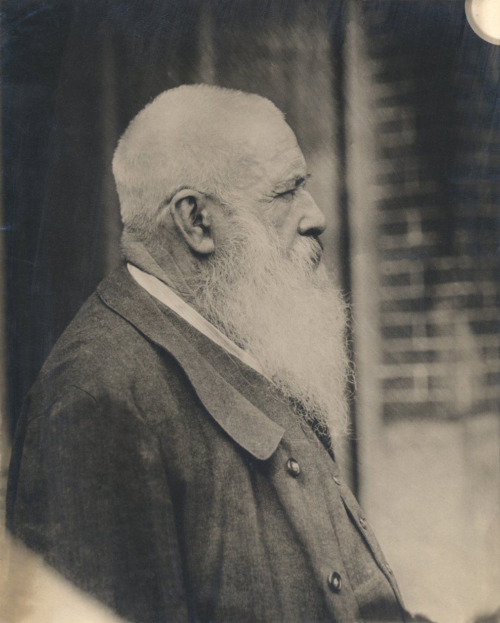 Claude Monet (1841-1926) tidigt 1900-tal (silvertryck av gelatin) av French Photographer