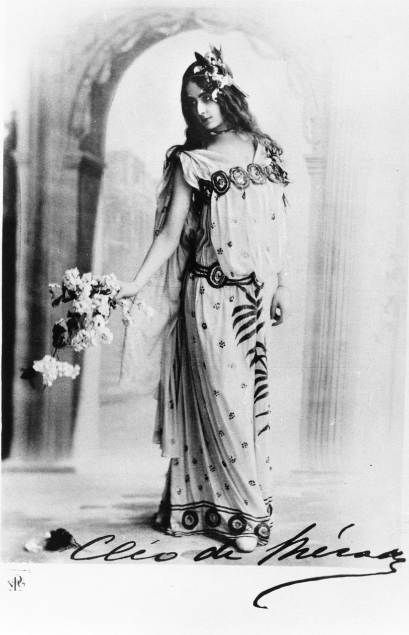 Cleo de Merode, ca 1890-talet av French Photographer