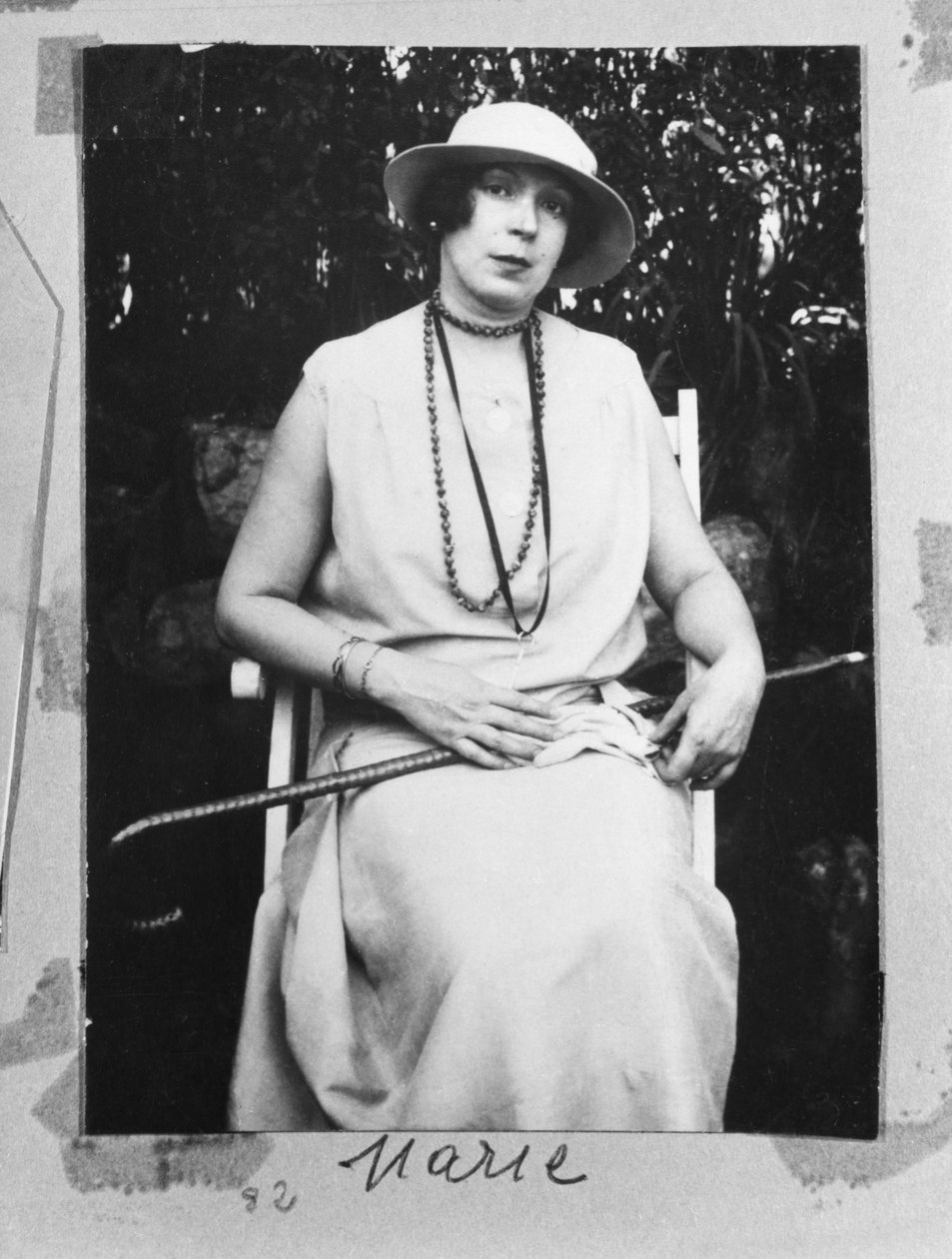 Marie Laurencin, från Marcel Jouhandeau Album av French Photographer