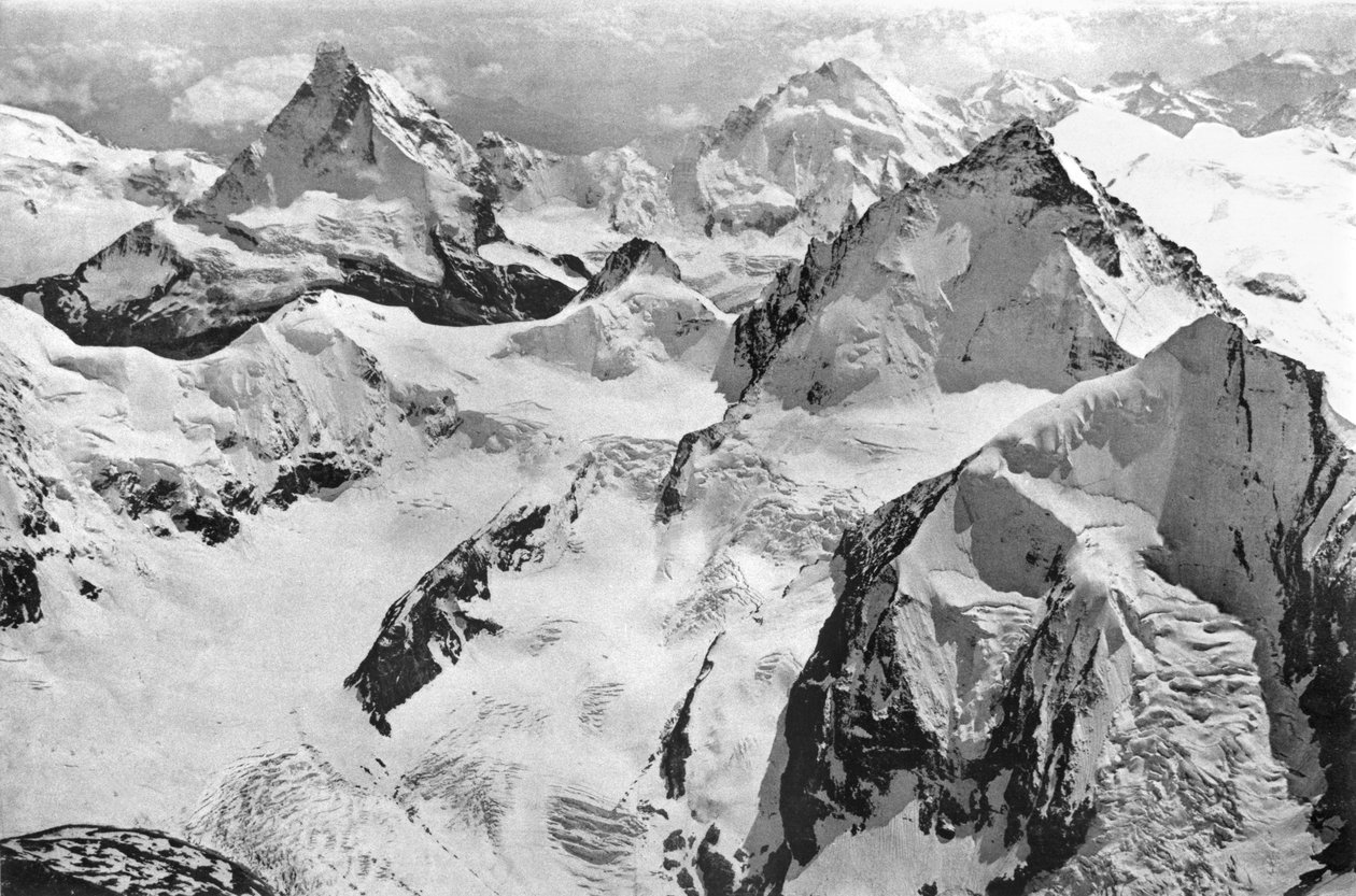 Mount Cervin, ca 1900 av French Photographer