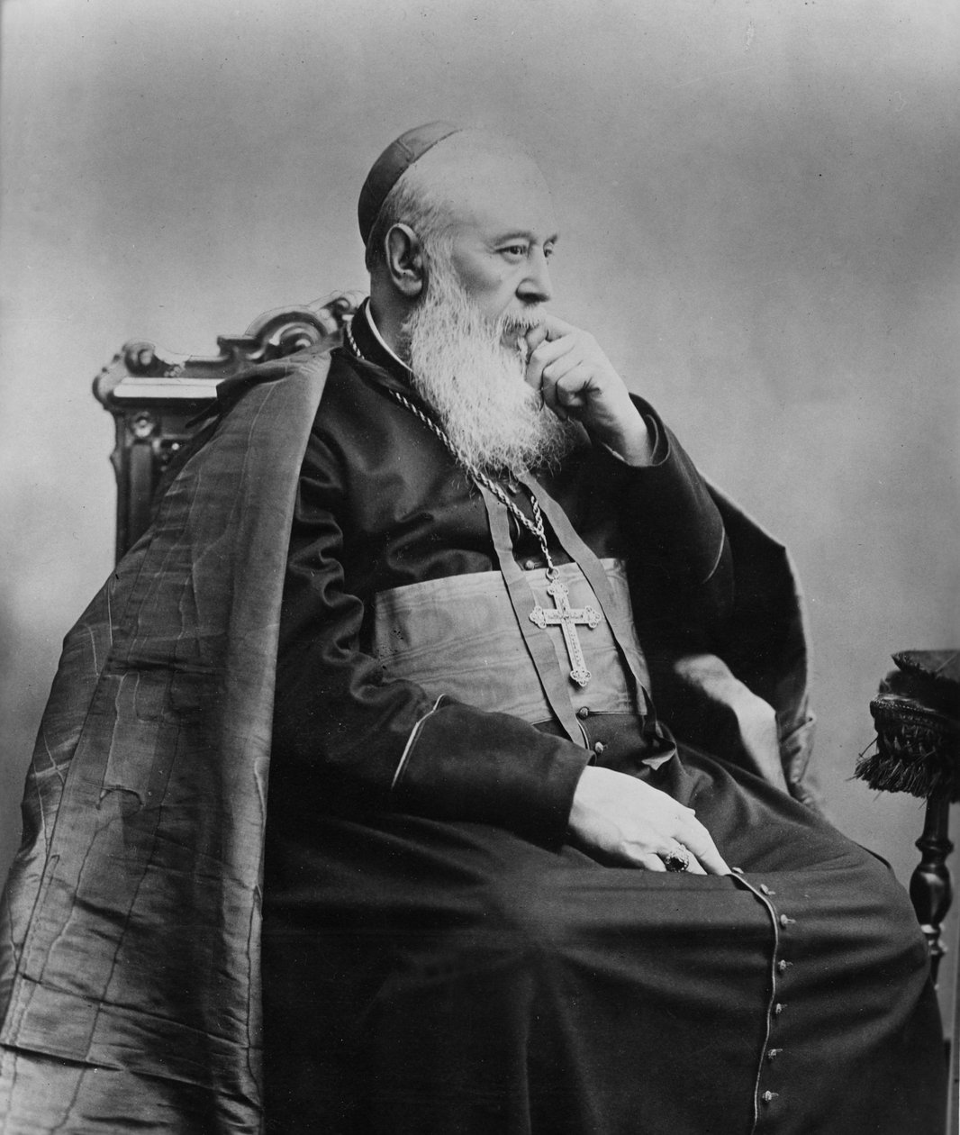 Porträtt av Charles Lavigerie, 1882-92 av French Photographer