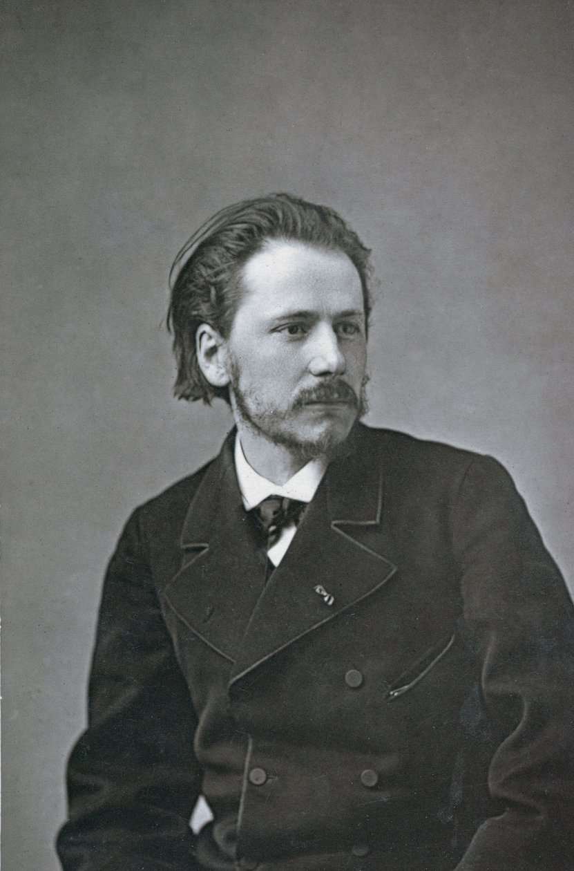 Porträtt av Jules Emile Massenet (1842-1912) av French Photographer