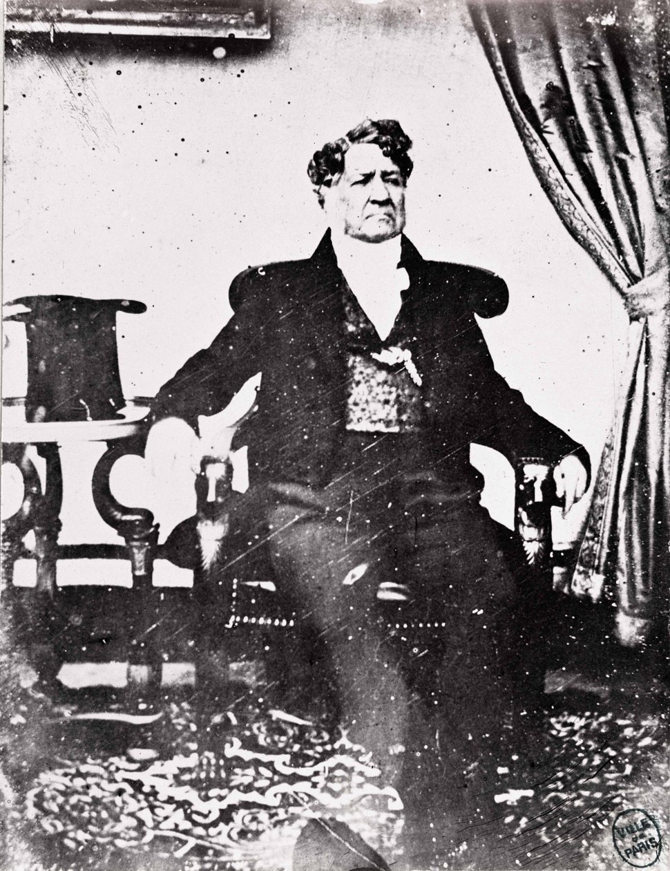Porträtt av Louis-Philippe I (1773-1850), 1840 (reproduktionsdaguerreotypi) av French Photographer