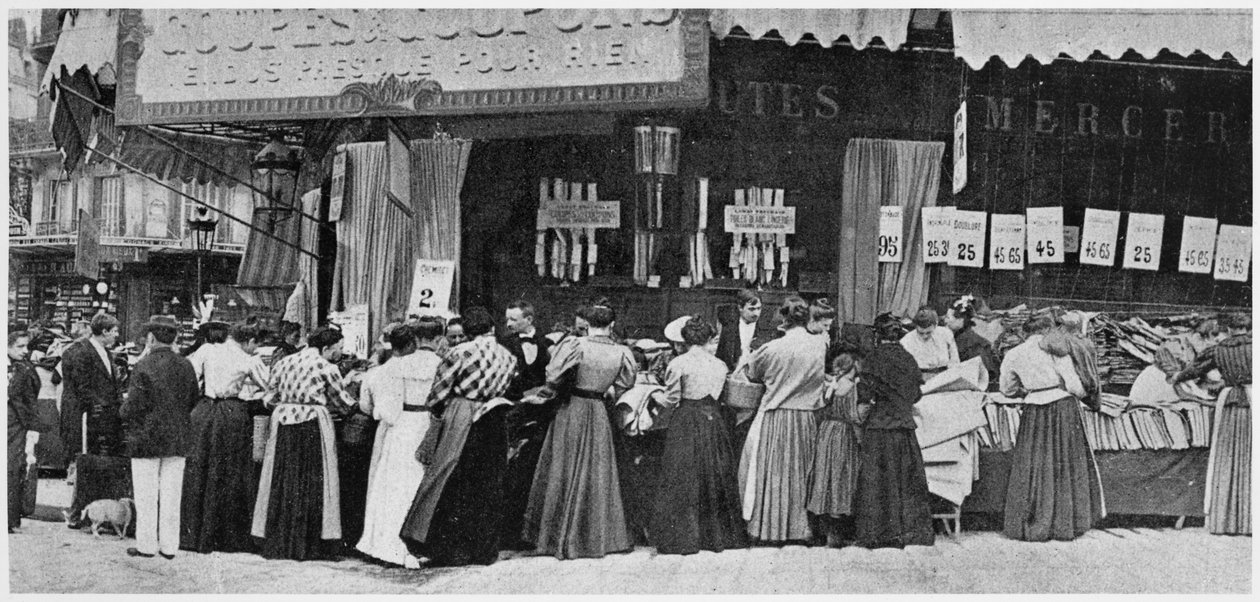 Specialförsäljning, c.1900 av French Photographer