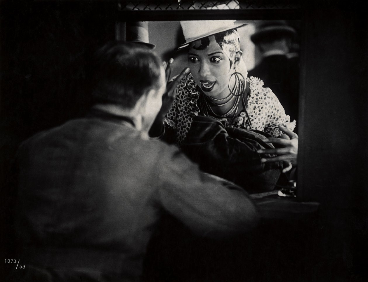 Stillbild från en film med Josephine Baker i huvudrollen av French Photographer