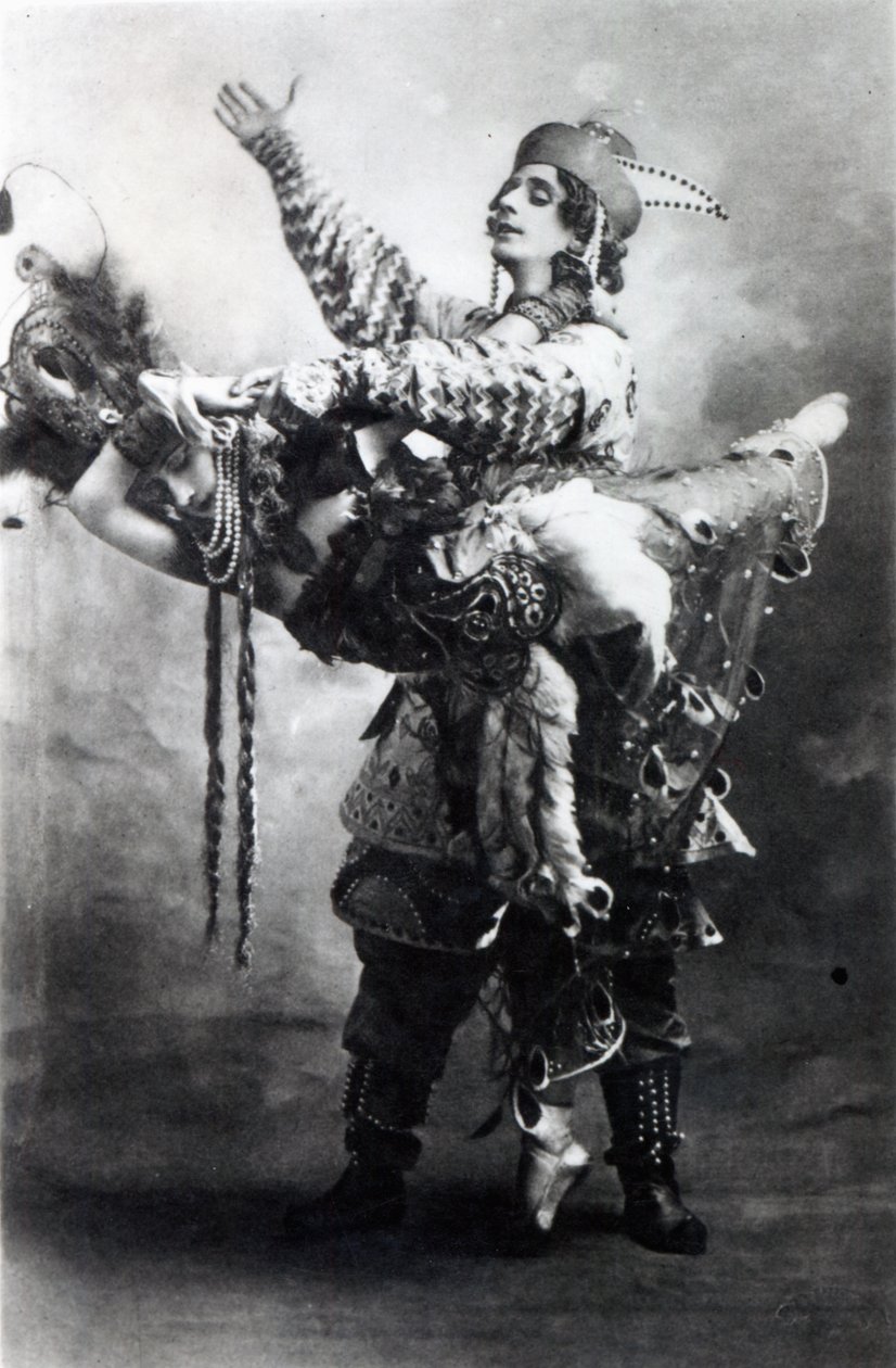 Tamara Karsavina och Michel Fokine i 