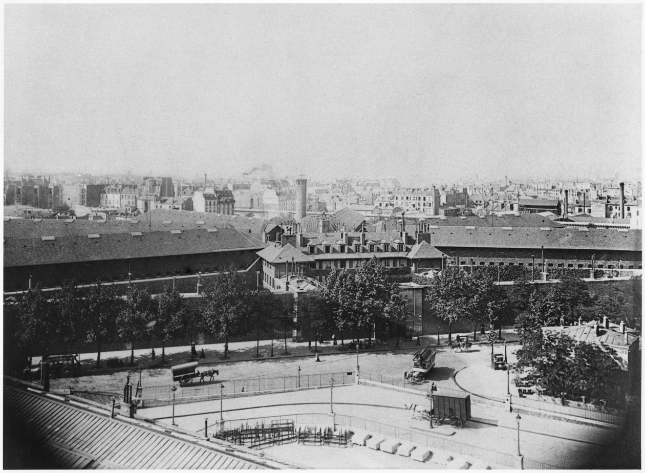 Mazas-fängelset, Paris, ca 1900 av French Photographer