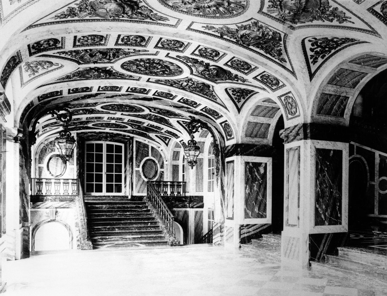 Vestibulen av Palais Rose, Paris av French Photographer