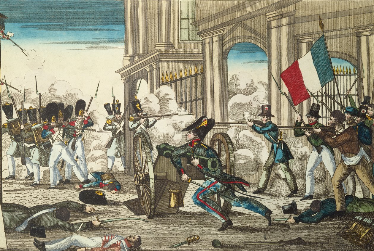 Act of Courage, 28 juli 1830 av French School