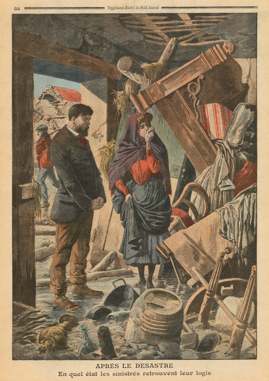 Efter katastrofen, illustration från 