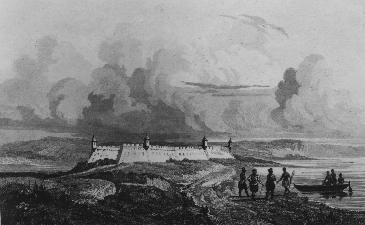 Ancient Fort på Rio-Grande, från 