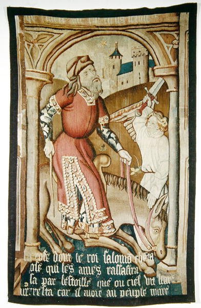 Bileams Ass, c.1460 av French School