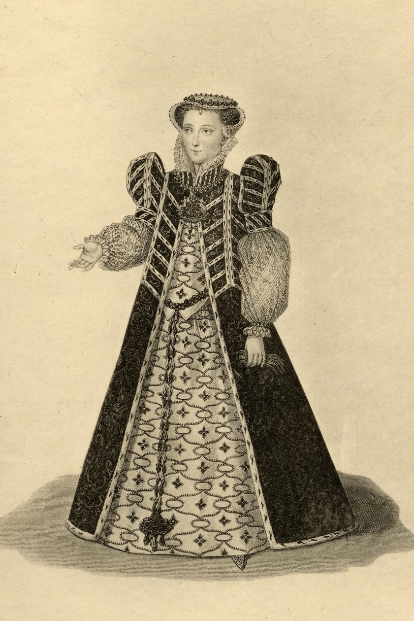 Catherine de Medici (1519-89) av French School