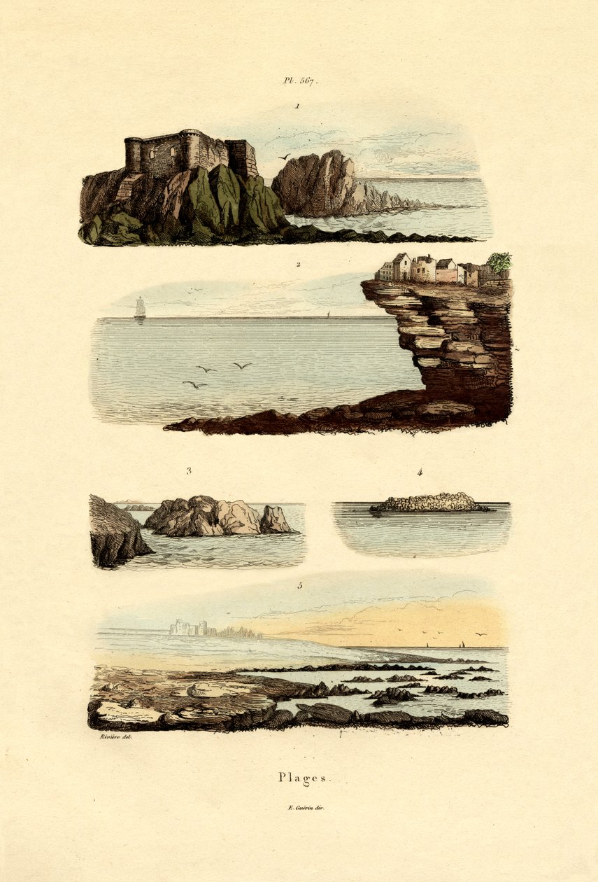 Kusten, 1833-39 av French School