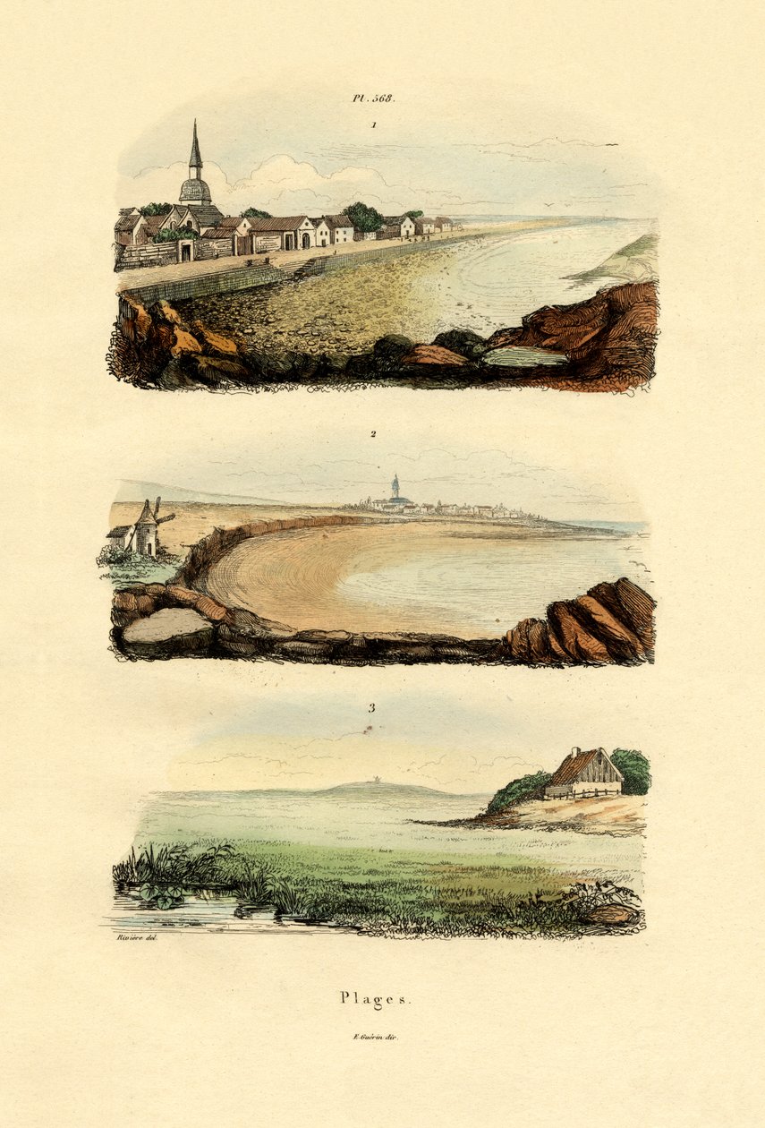 Kusten, 1833-39 av French School