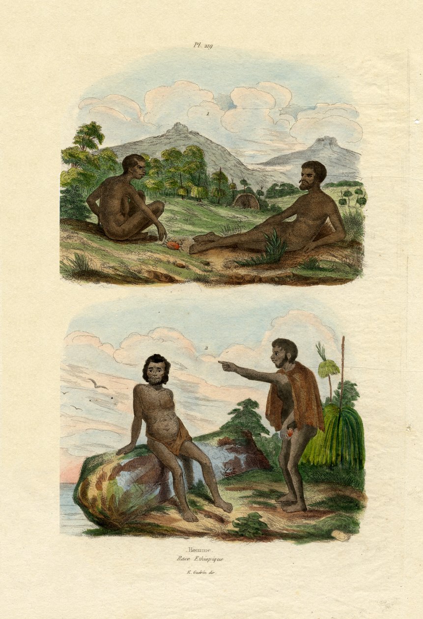 Etiopier, 1833-39 av French School