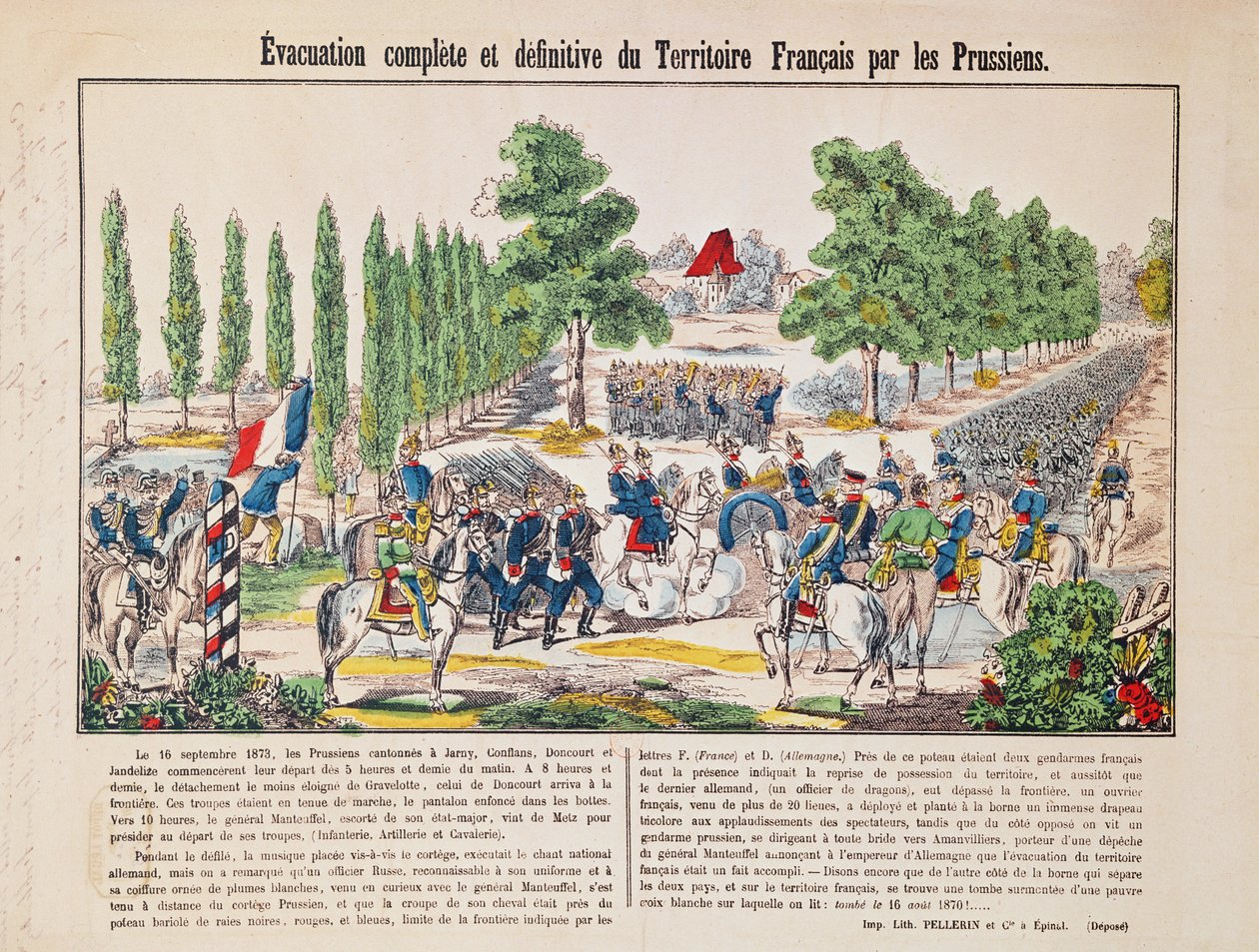 Evakuering af det franske territorium af preusserne, 16. september 1873 swed av French School