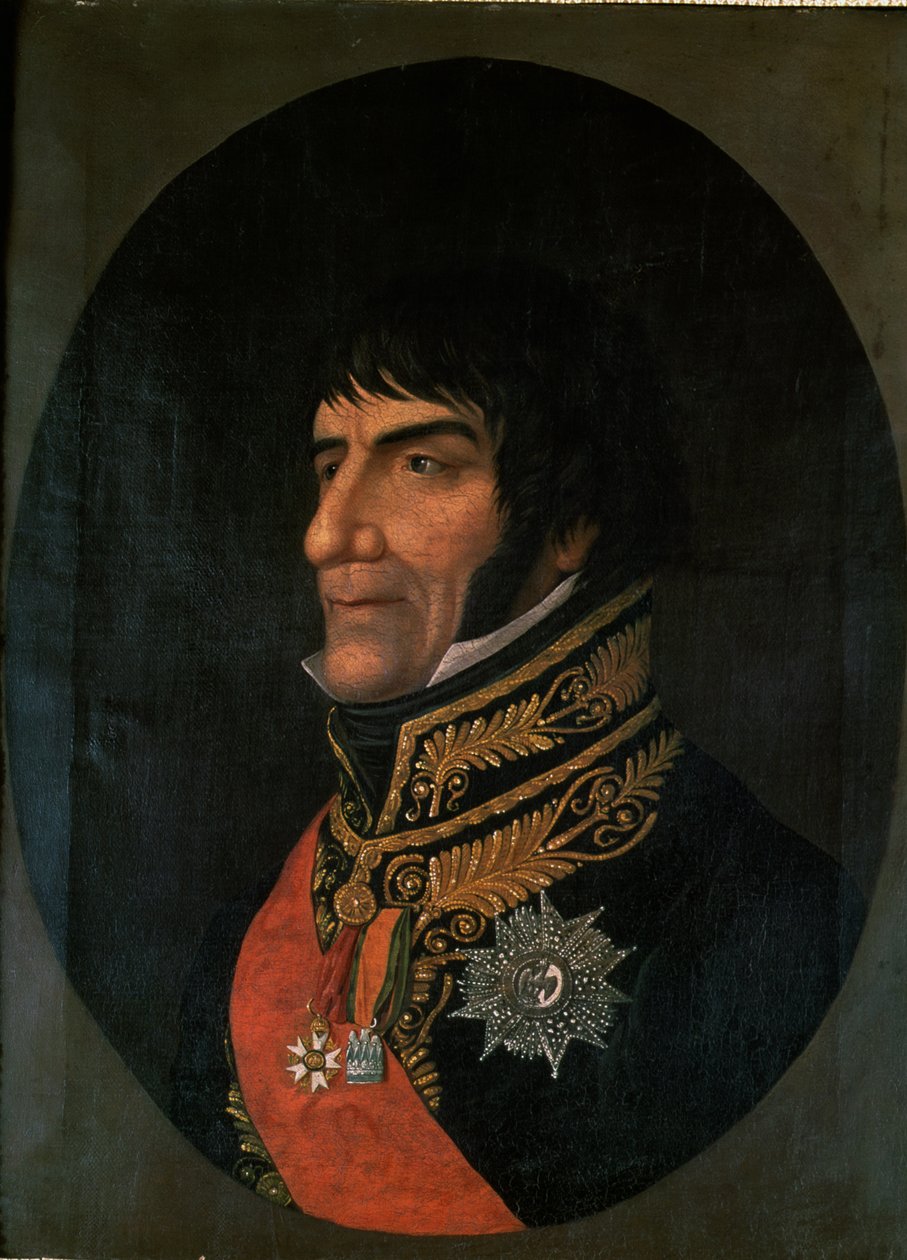 Francois Lefebvre (1755-1820) hertig av Dantzig av French School