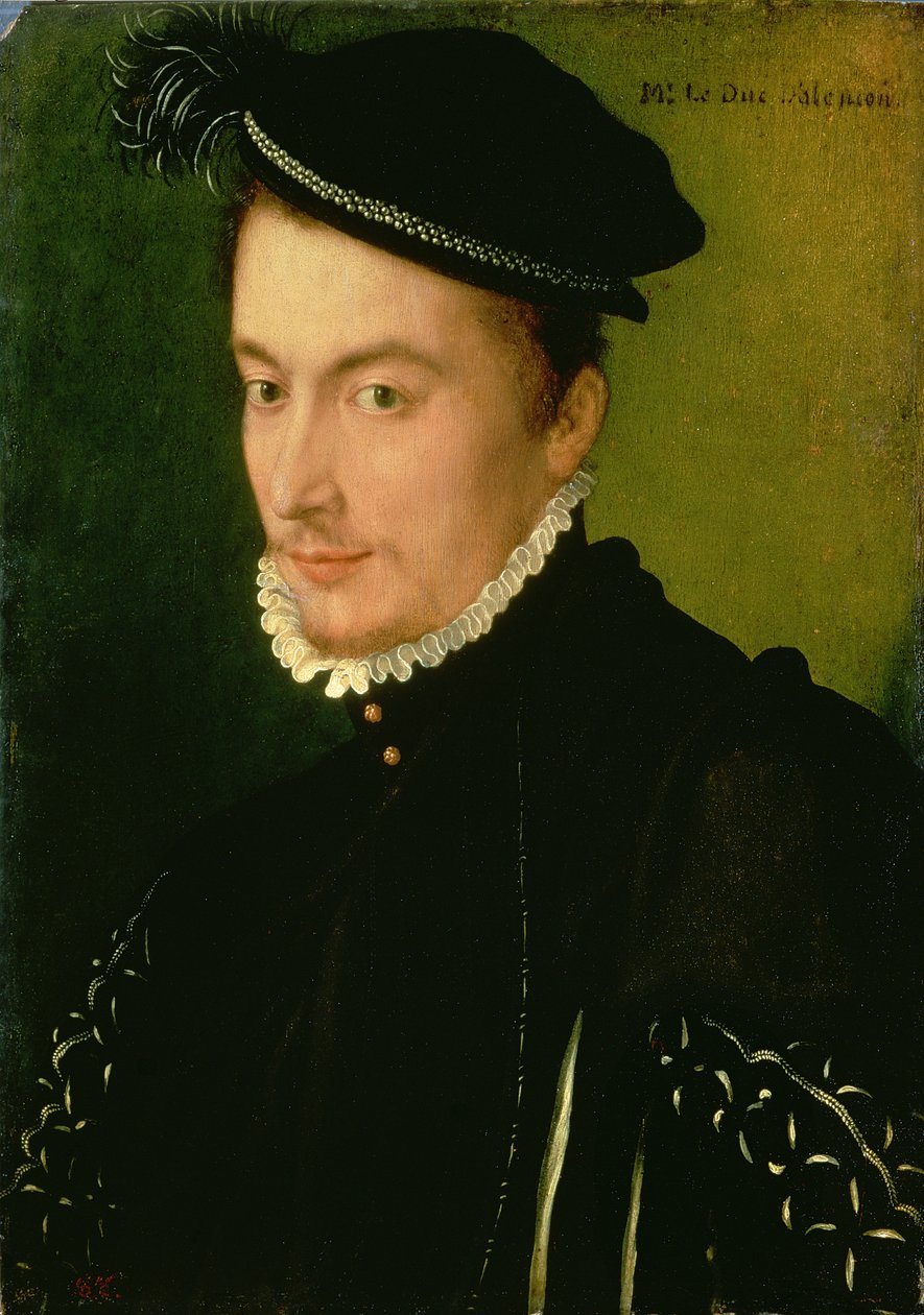 Francois de Valois (1554-84), hertig av Alencon, 1560-talet av French School