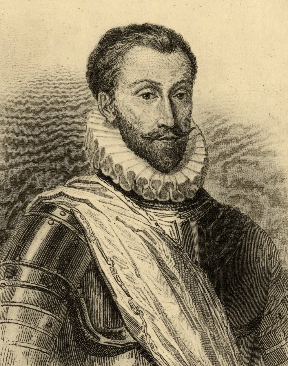 Francois de la Noue (1531-91) swed av French School