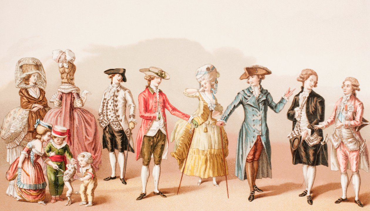 Teuga a Tamaloloa Falani i le taimi o le nofoaiga a Louis XVI, 1875 swed av French School