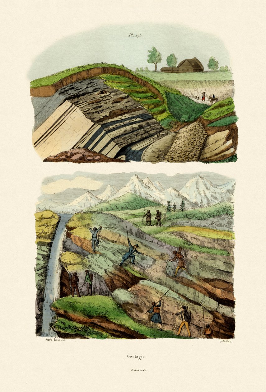 Geologi, 1833-39 av French School