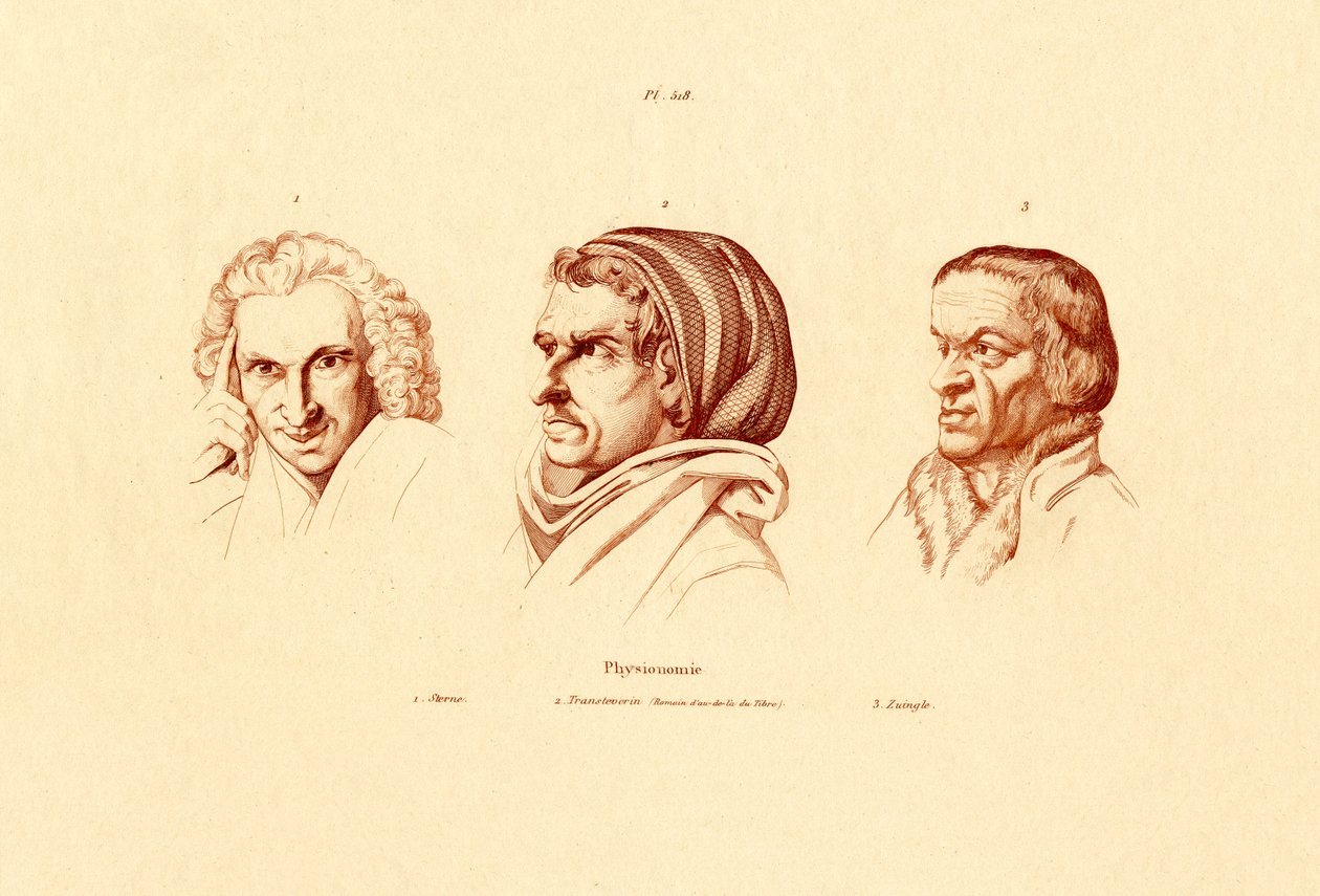 Huvuden, 1833-39 av French School