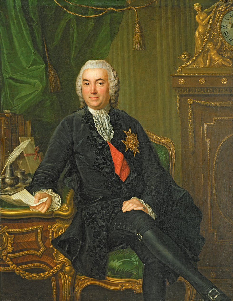 Joseph-Francois Foulon (1715-89) efter 1760 av French School