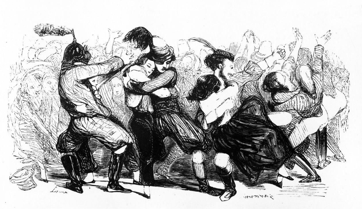 Le Bal Chicard, ca. 1840 sverige av French School