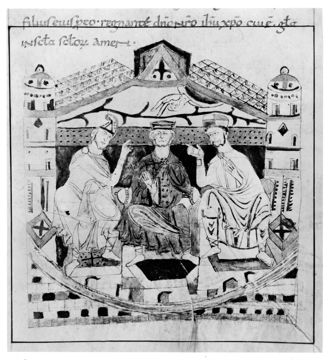 Ludvig I (778-840) den fromme av French School