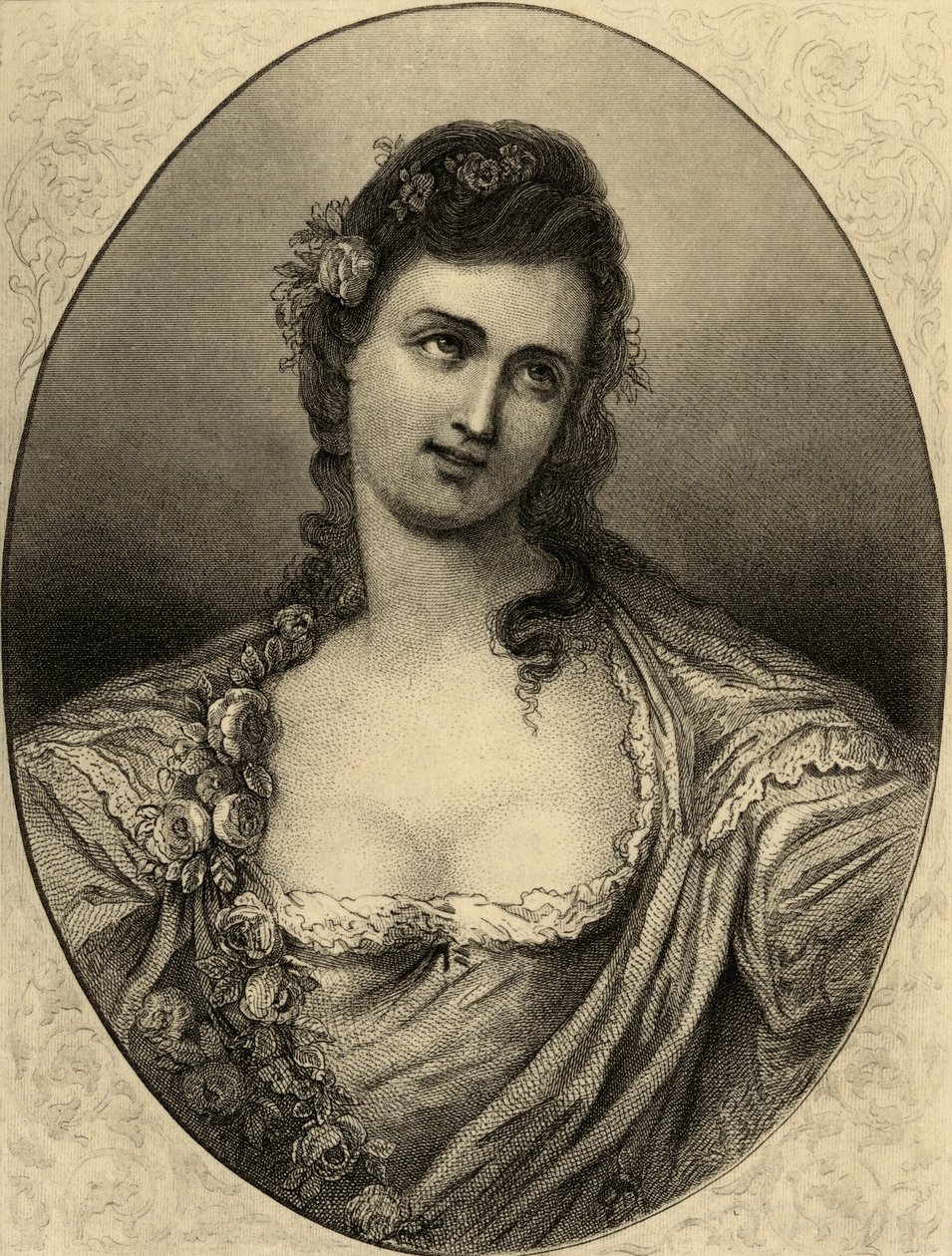 Fröken Sophie Arnould (1740-1802) av French School