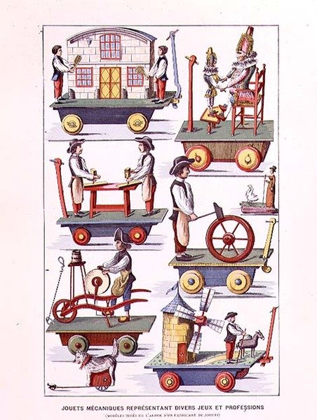 Mechanical Toy Catalogue från History of Toys av Henri dAllemagne av French School