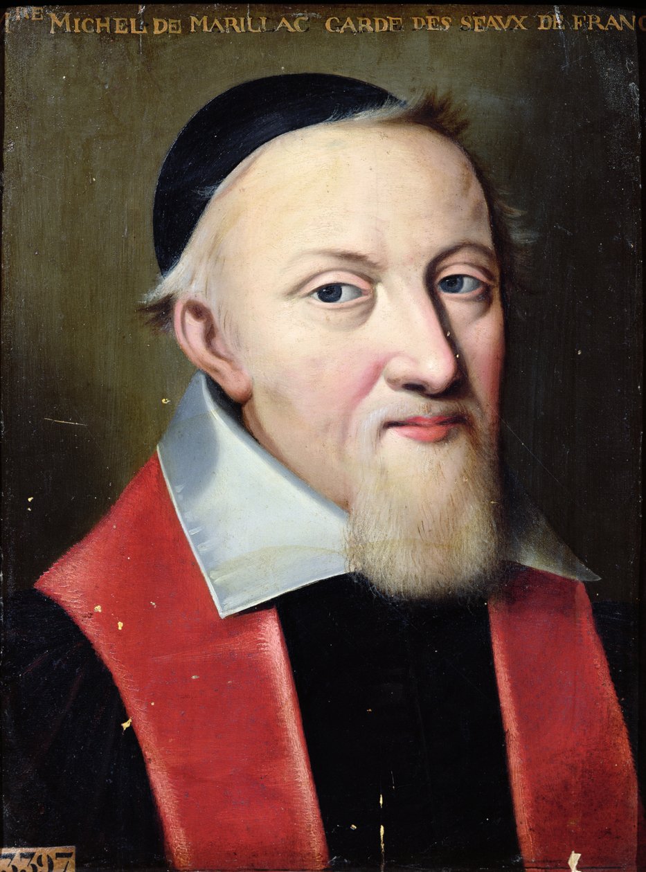 Michel de Marillac (1563-1632) Sälens väktare av French School