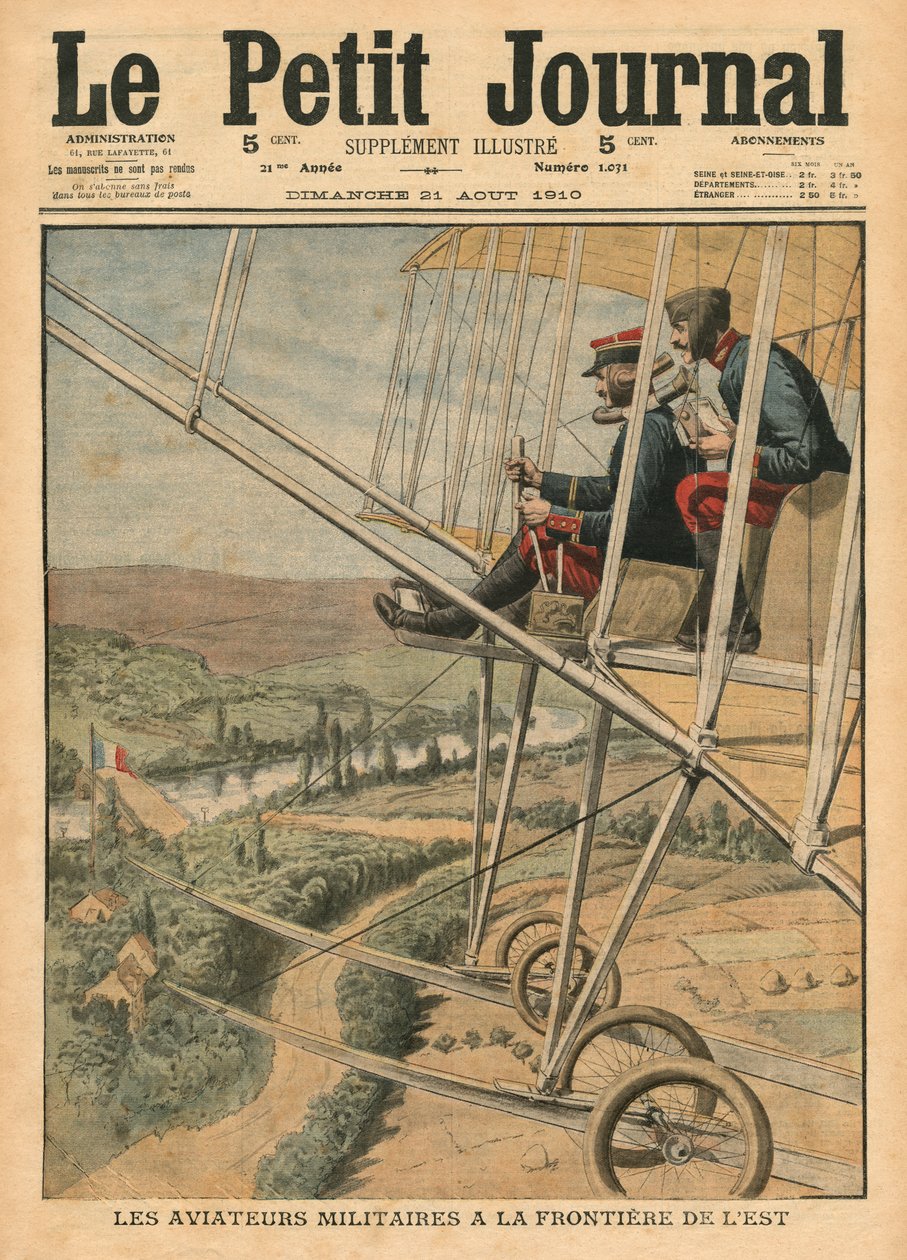 Militära flygare på östfronten, illustration från 