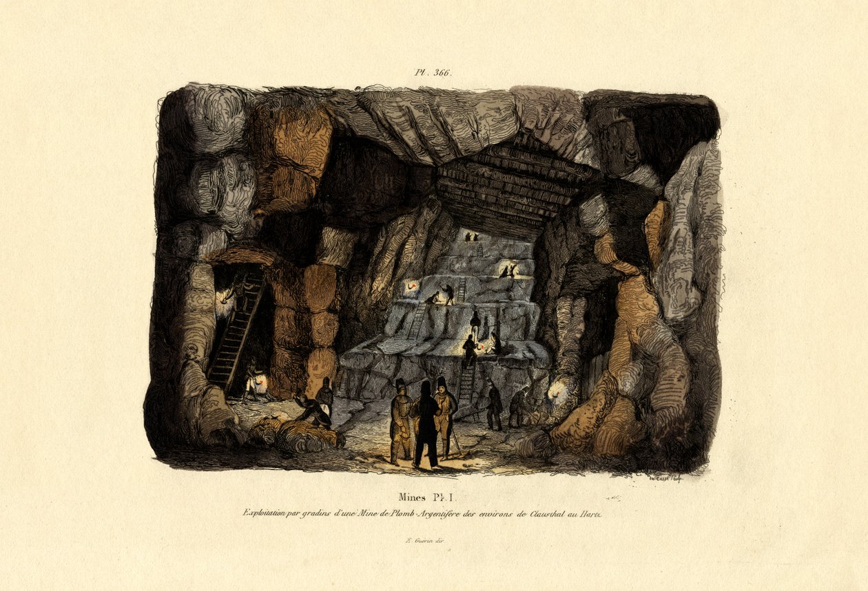 Mina, 1833-39 av French School