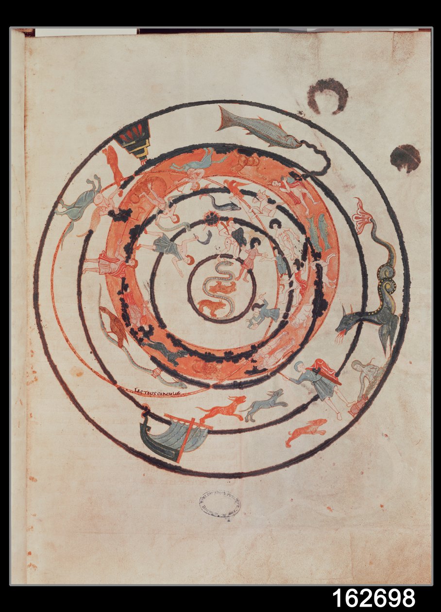 Ms 188 Fol.20 The Constellations, illustration från 