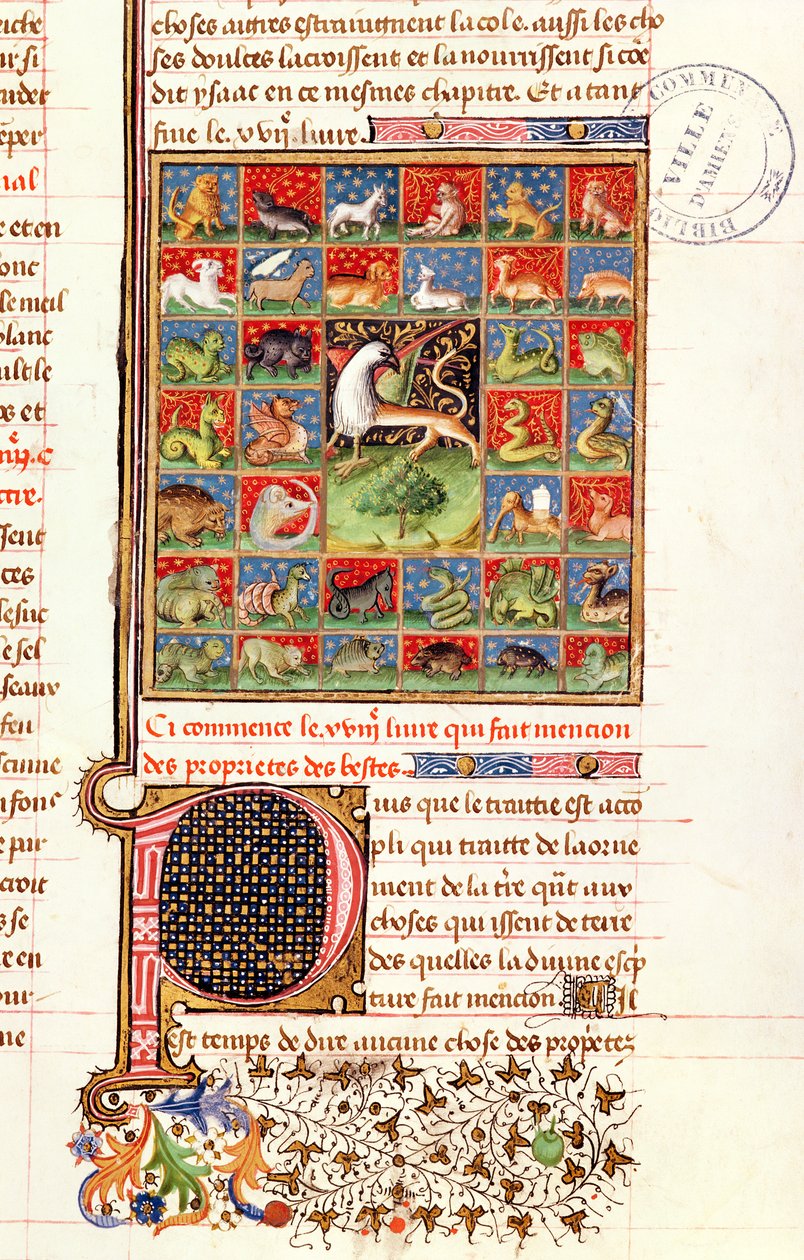 Ms 399 fol. 241 Djurens egenskaper, från 
