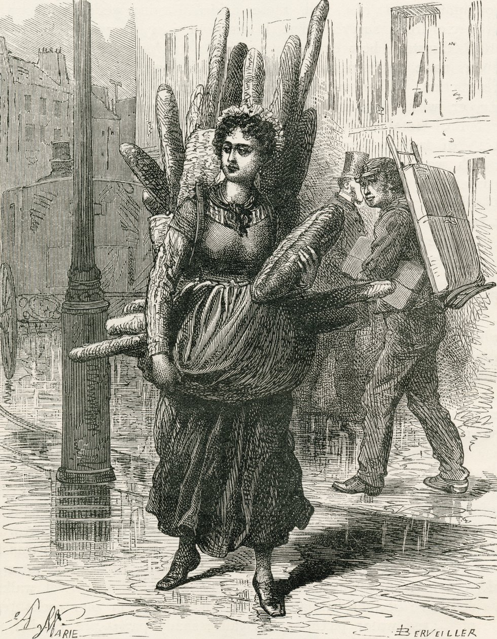 Paris brödbärare, från 
