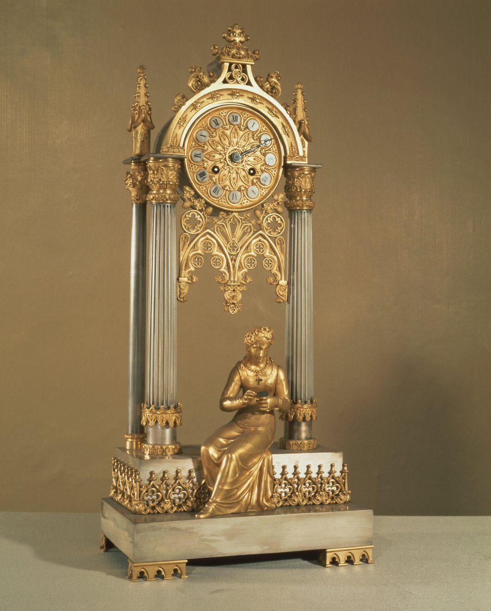 Paris klocka, ca 1830 (marmor och ormolu) av French School