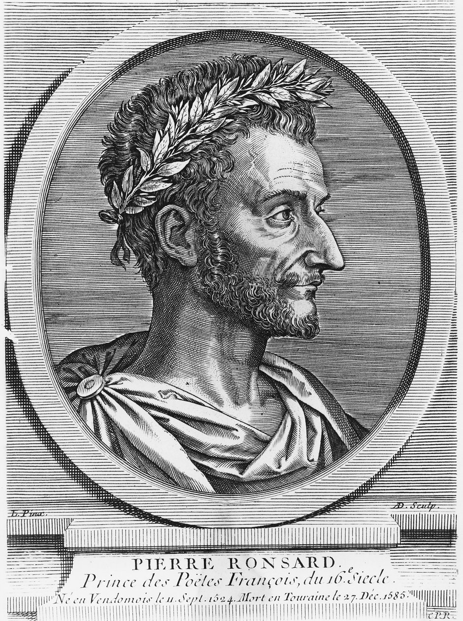 Pierre de Ronsard av French School