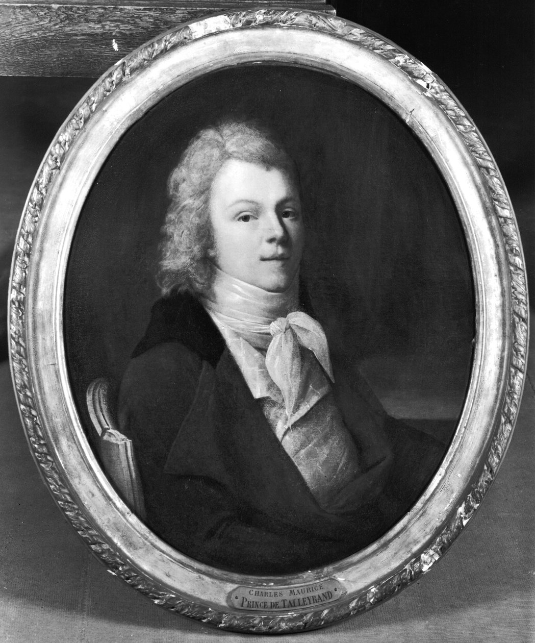 Porträtt av Charles Maurice Talleyrand-Perigord (1754-1838) 16 år gammal av French School