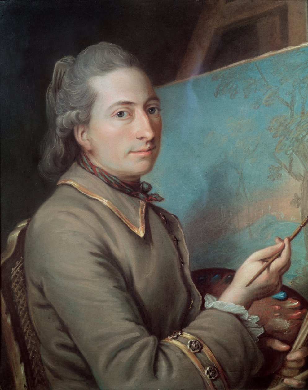 Porträtt av Claude Dupin (1715-86) av French School